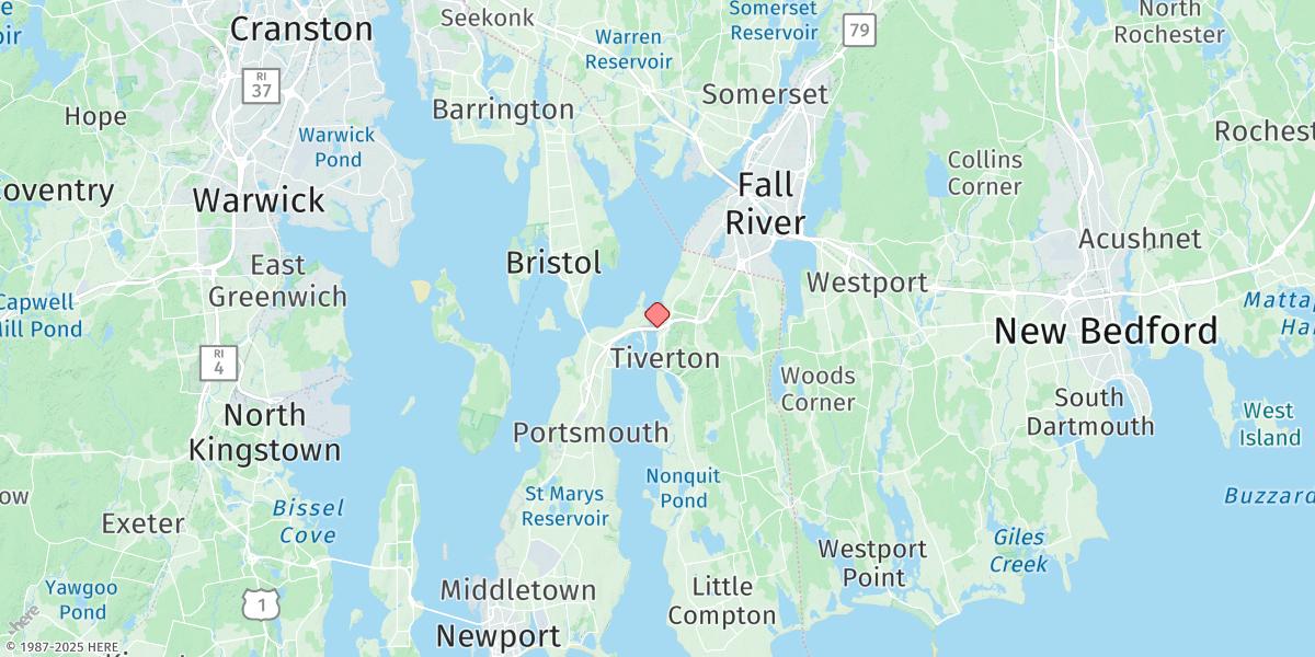 Map of Anthony Point