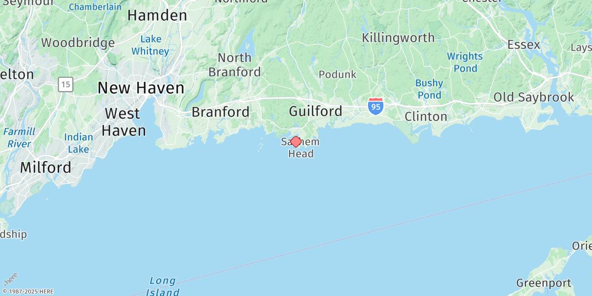 Map of Sachem Head