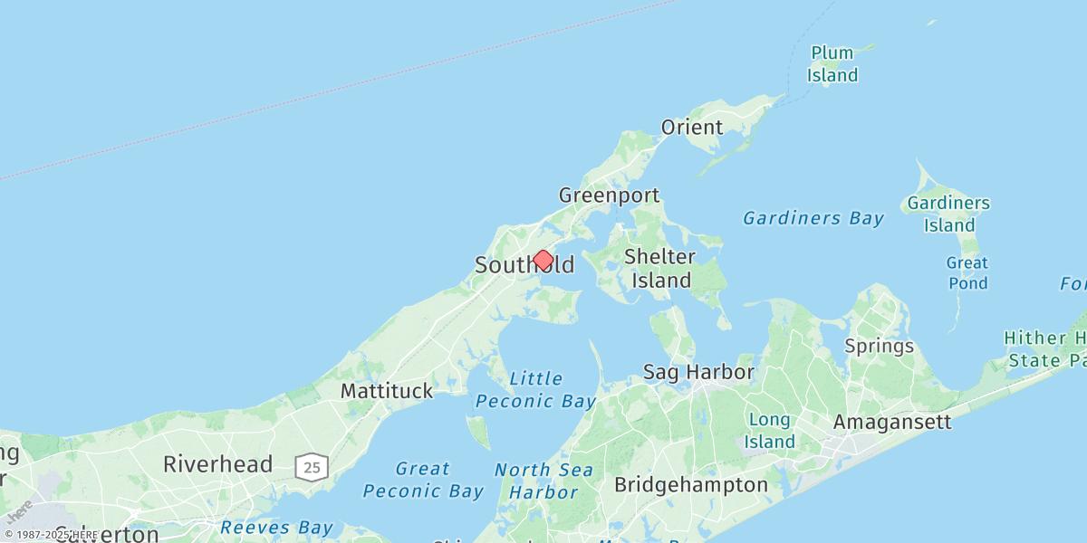 Map of Southold