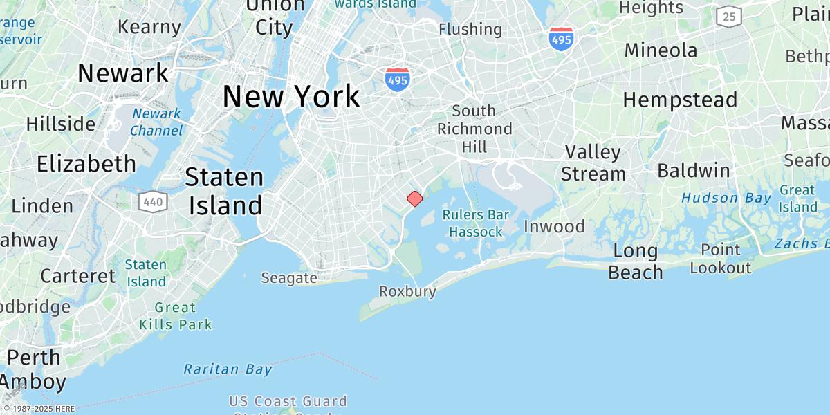 Map of Canarsie