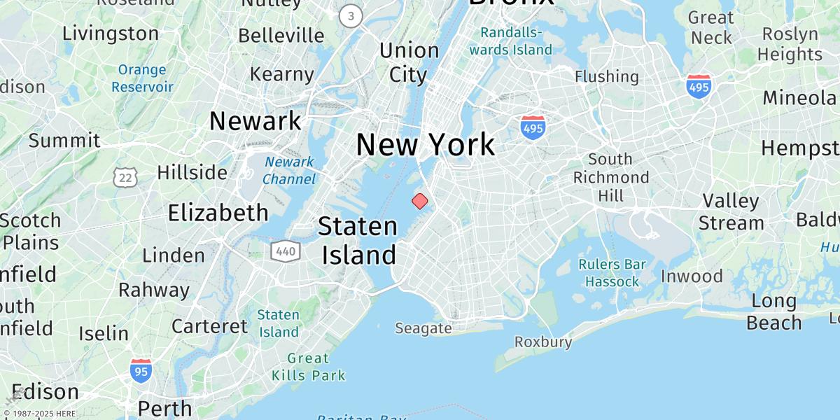 Map of Gowanus Bay