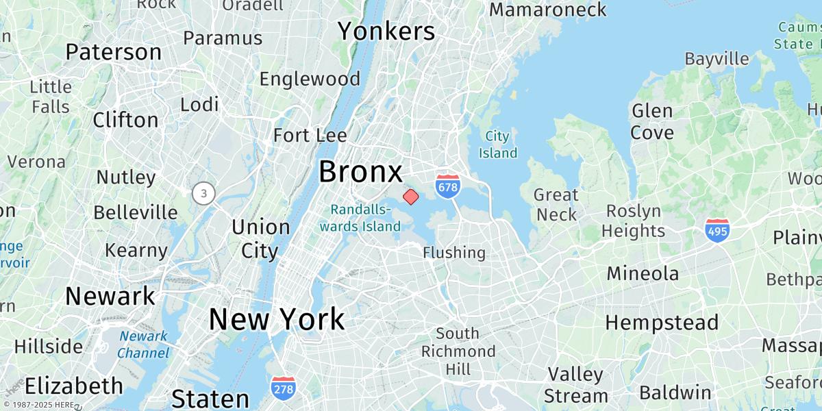 Map of Hunts Point