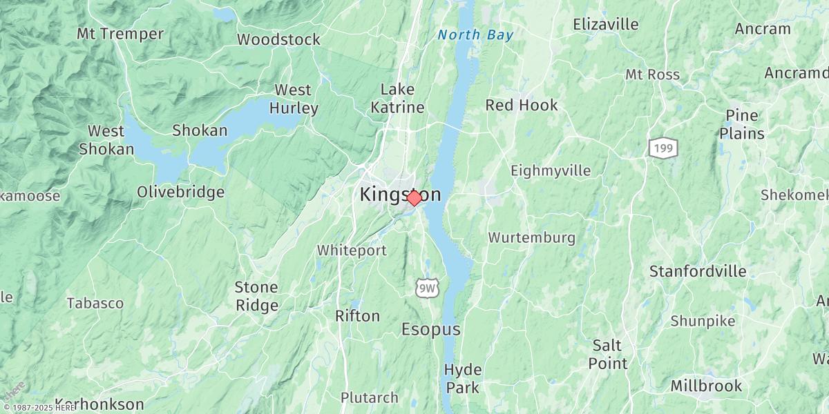 Map of Kingston