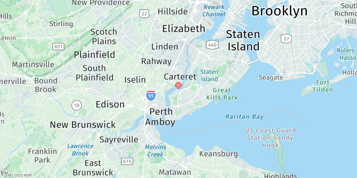 Map of Rossville, N.y.