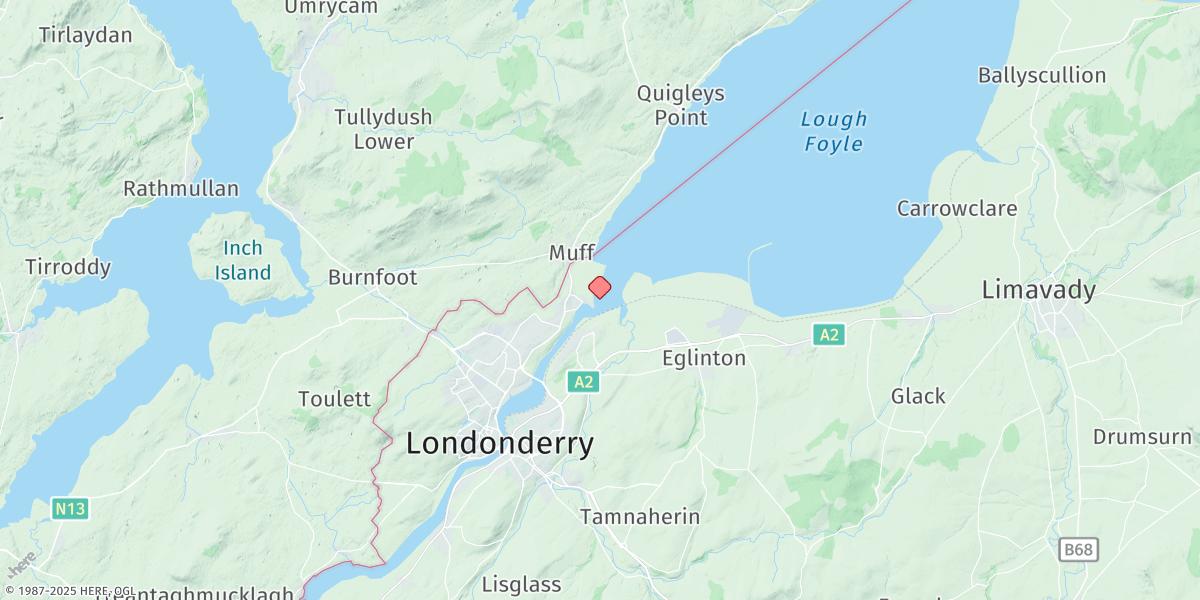 Map of Culmore Point