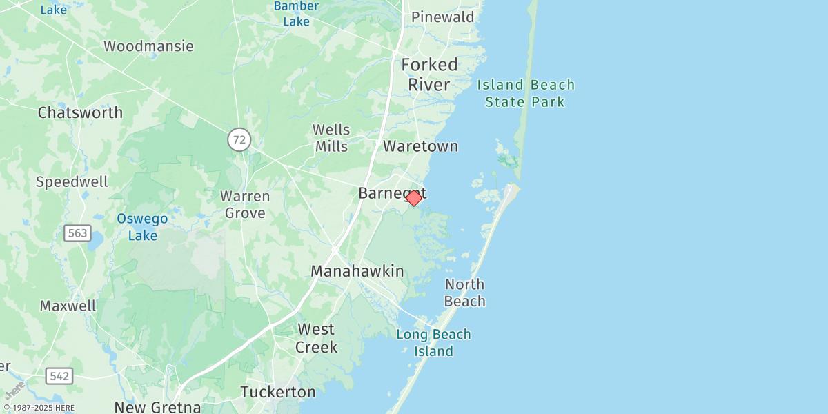 Map of Double Creek