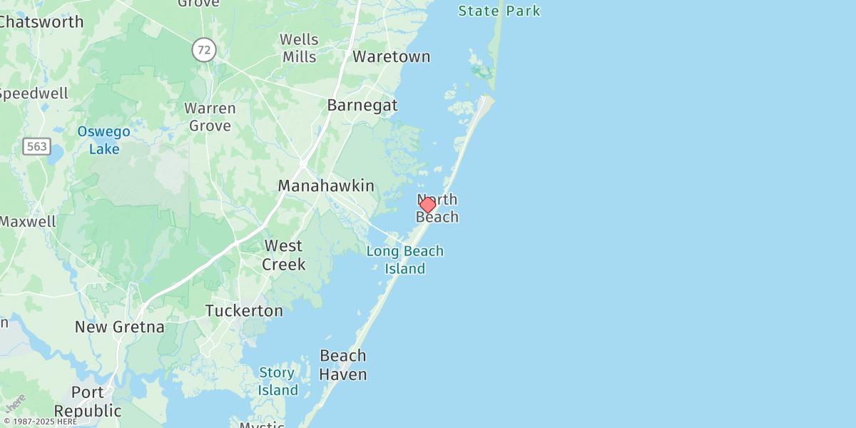 Map of North Beach