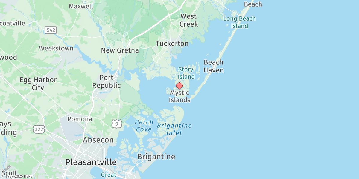 Map of Little Sheepshead Creek