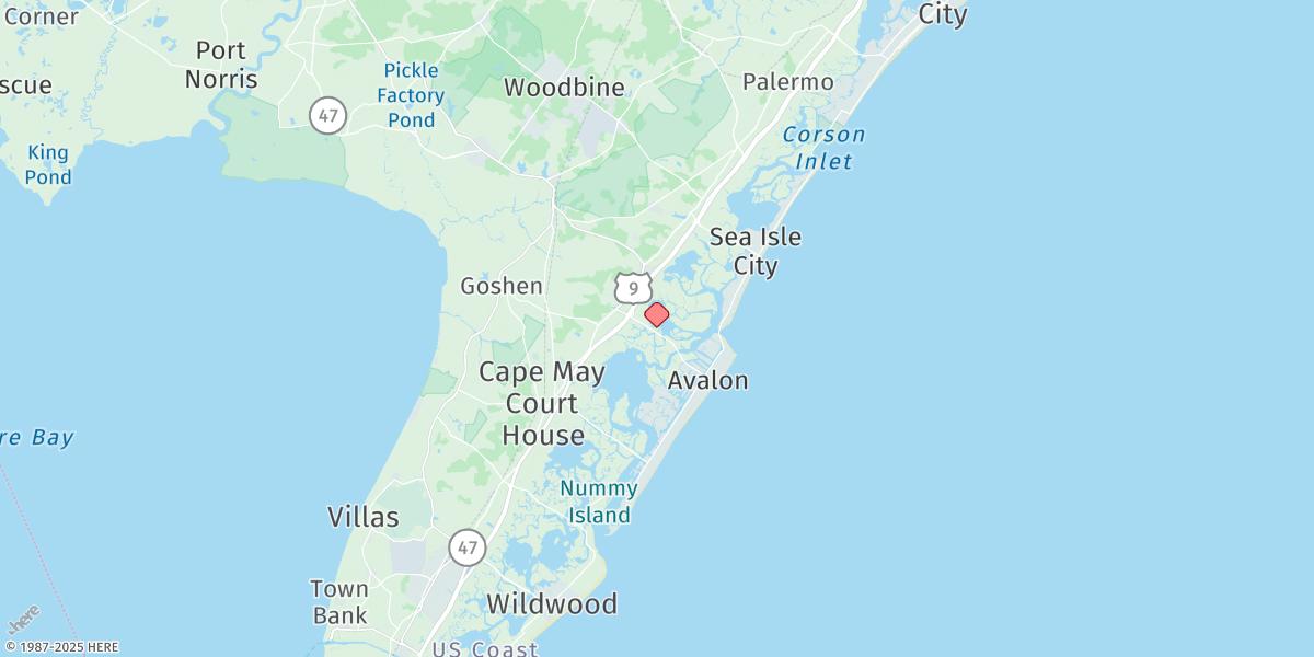 Map of Stites Sound
