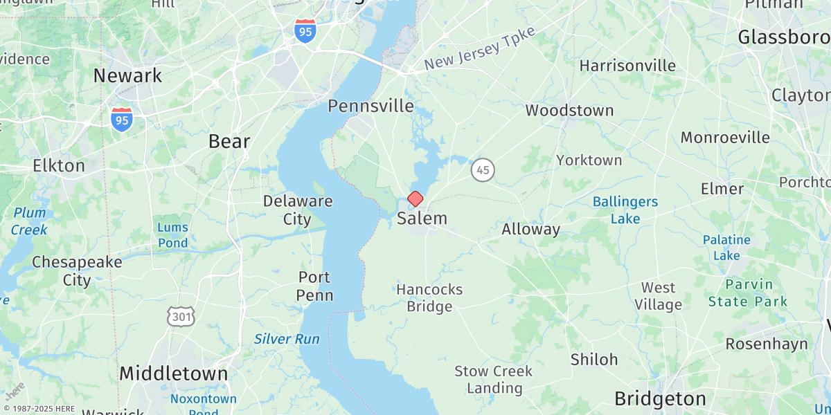 Map of Salem