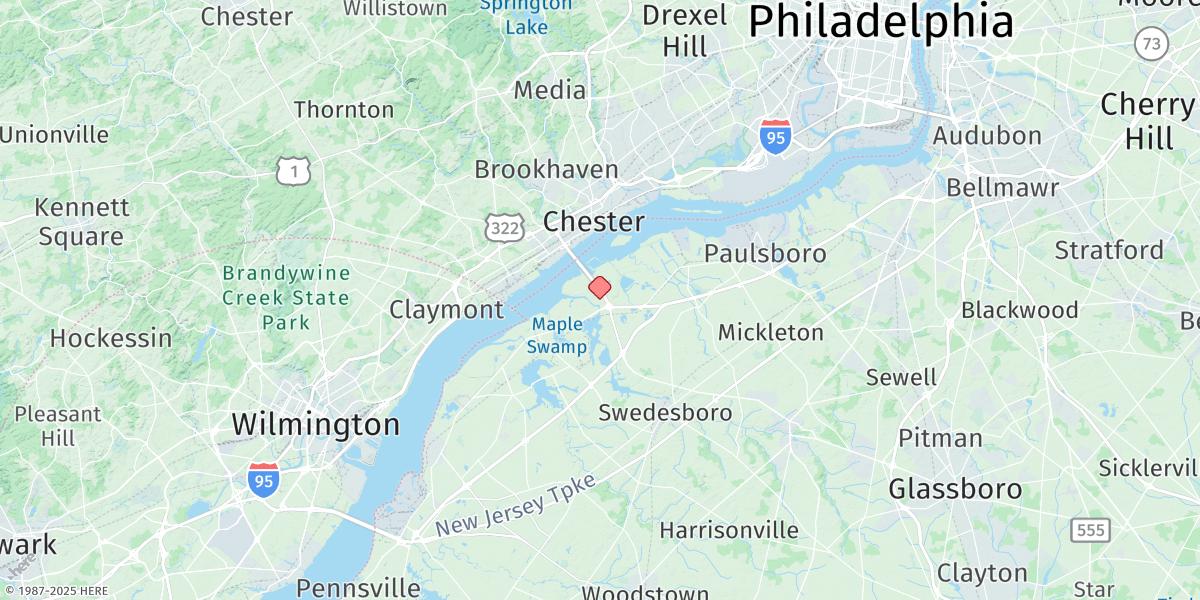Map of Bridgeport, Raccoon Creek, N.j.