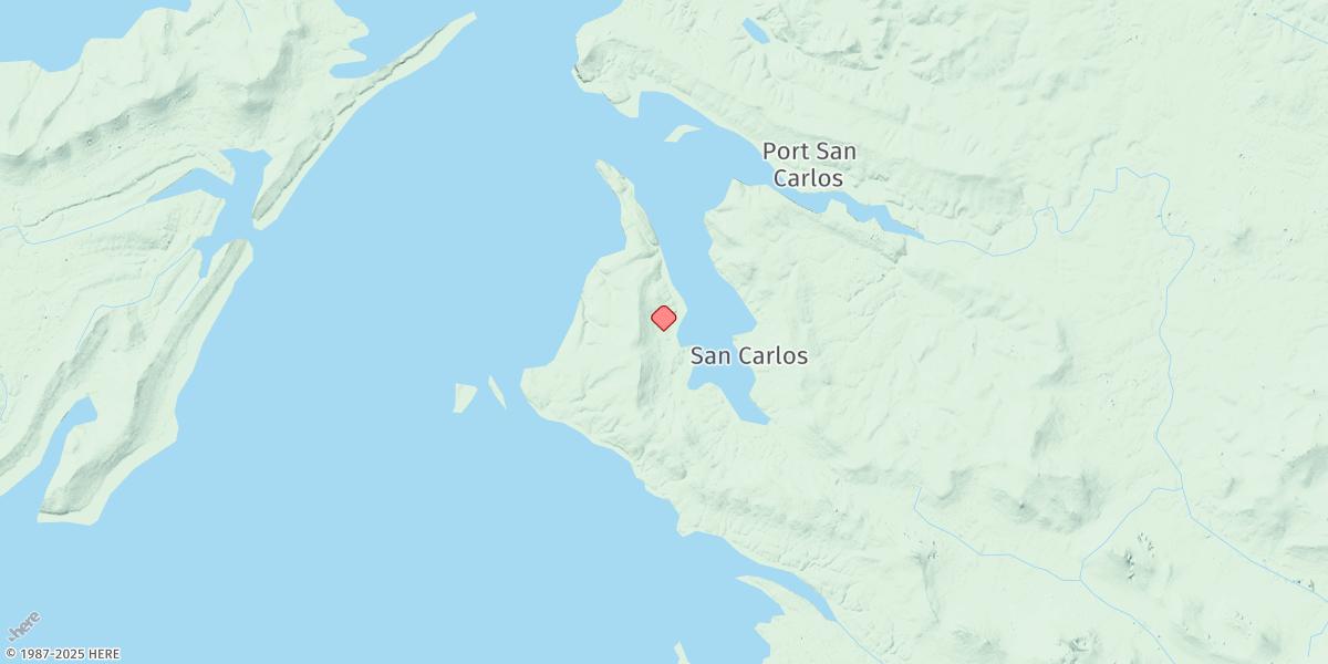 Map of Ajax Bay