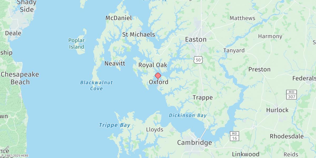 Map of Oxford