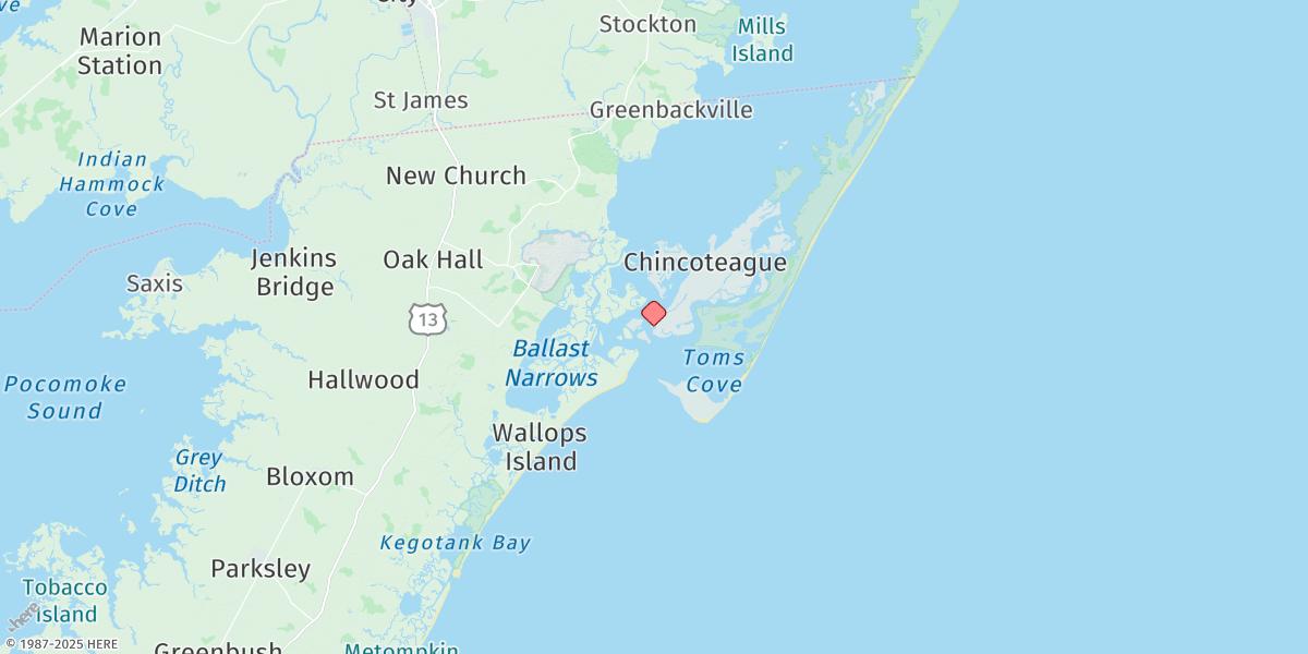 Map of Harbor Of Refuge