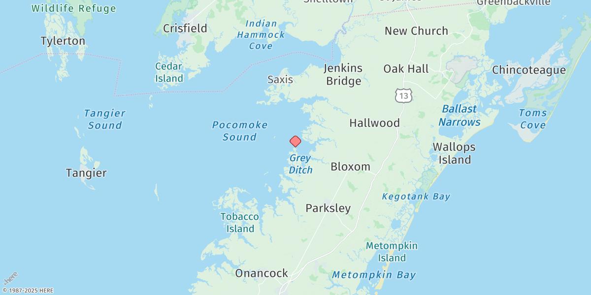 Map of Guard Shore