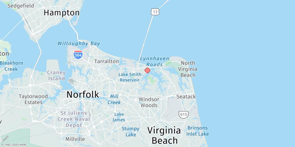 Map of Bayville