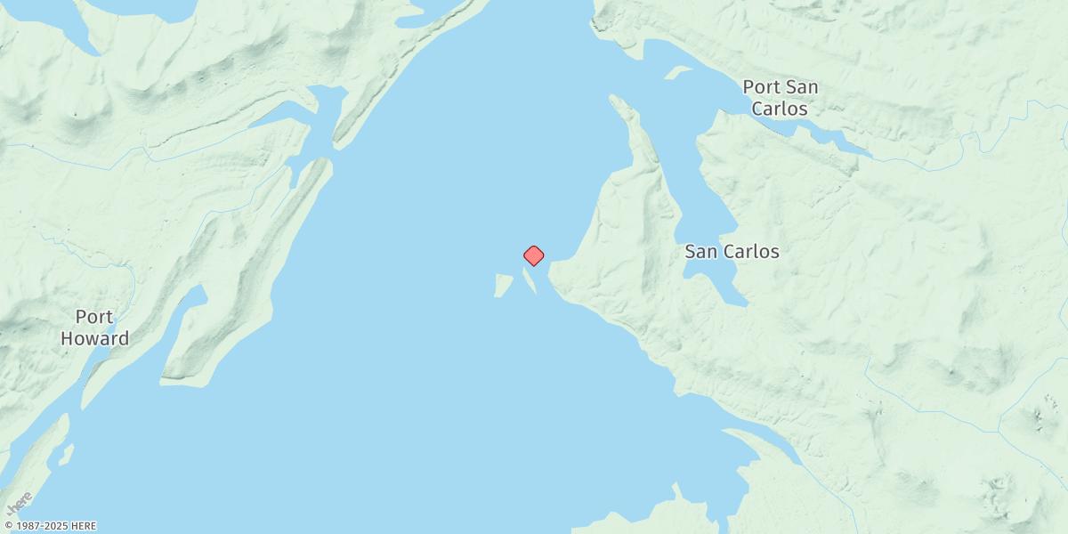 Map of North West Islands