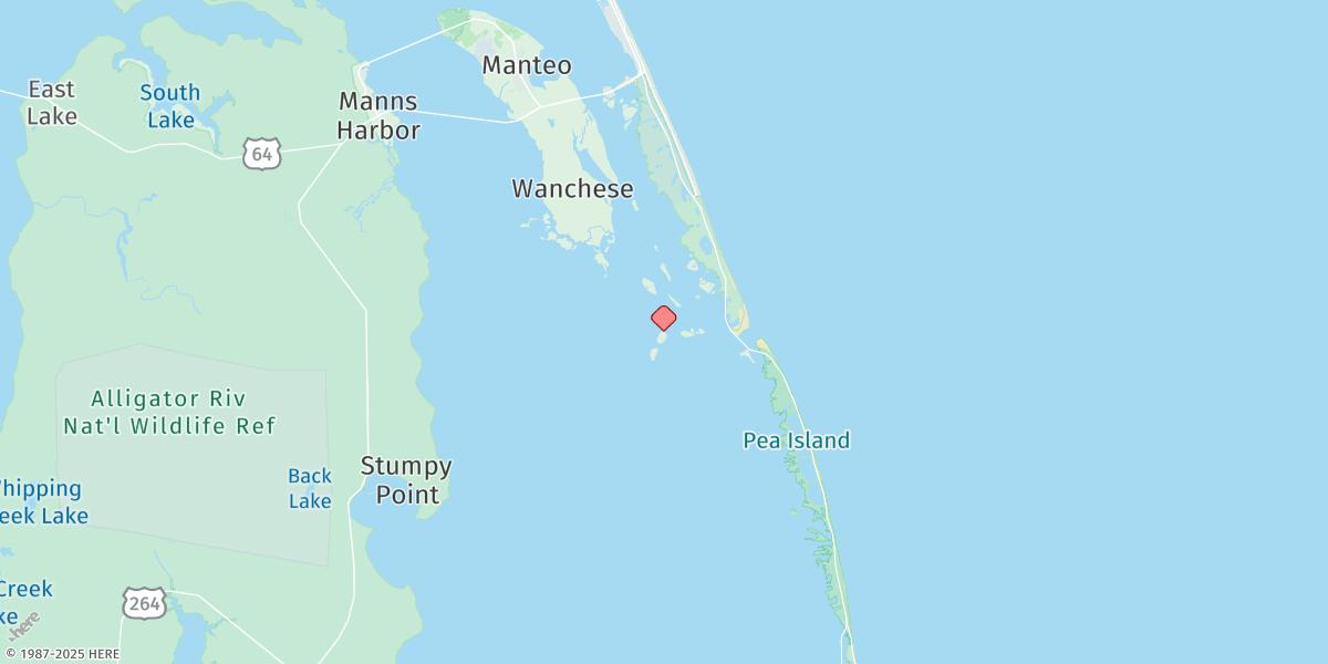Map of Old House Channel