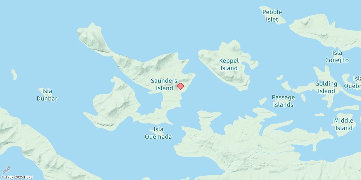 Map of Port Egmont