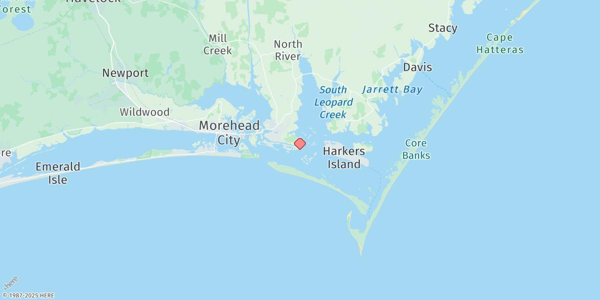 Map of Channel Marker Lt. 59