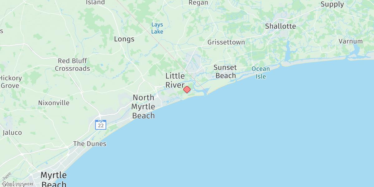 Map of Dunn Sound, West End