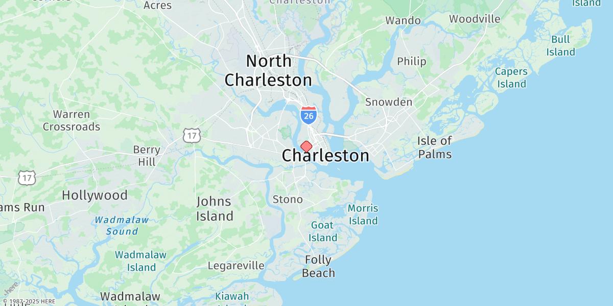 Map of South Ashley Bridge