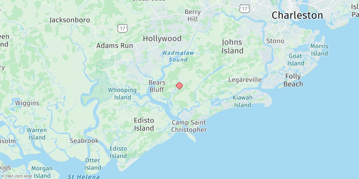 Map of Leadenwah Creek, 3 Mi. Above Entrance