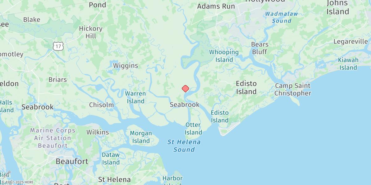 Map of Fenwick Island