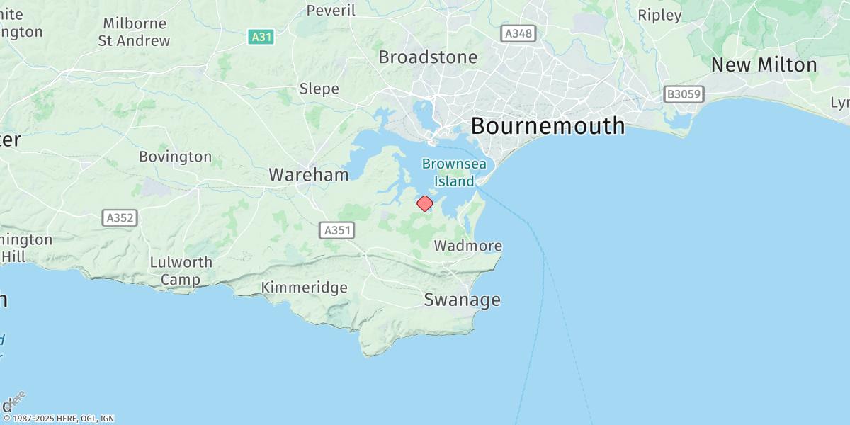 Map of Cleavel Point