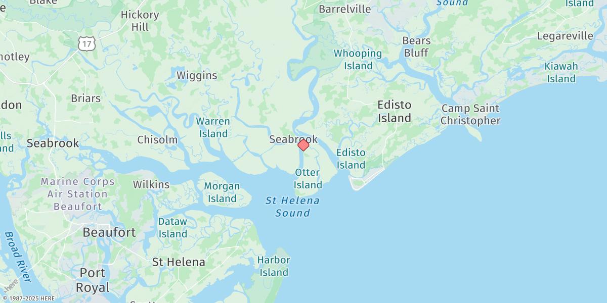 Map of Seabrook