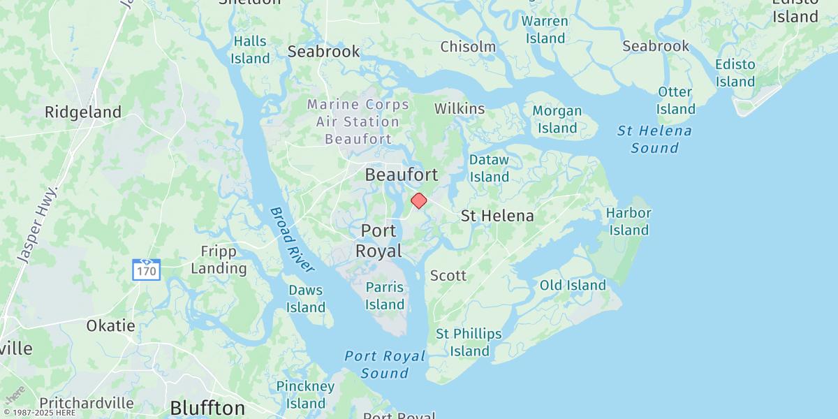 Map of Distant Island Creek, Upper End, Cowen Creek