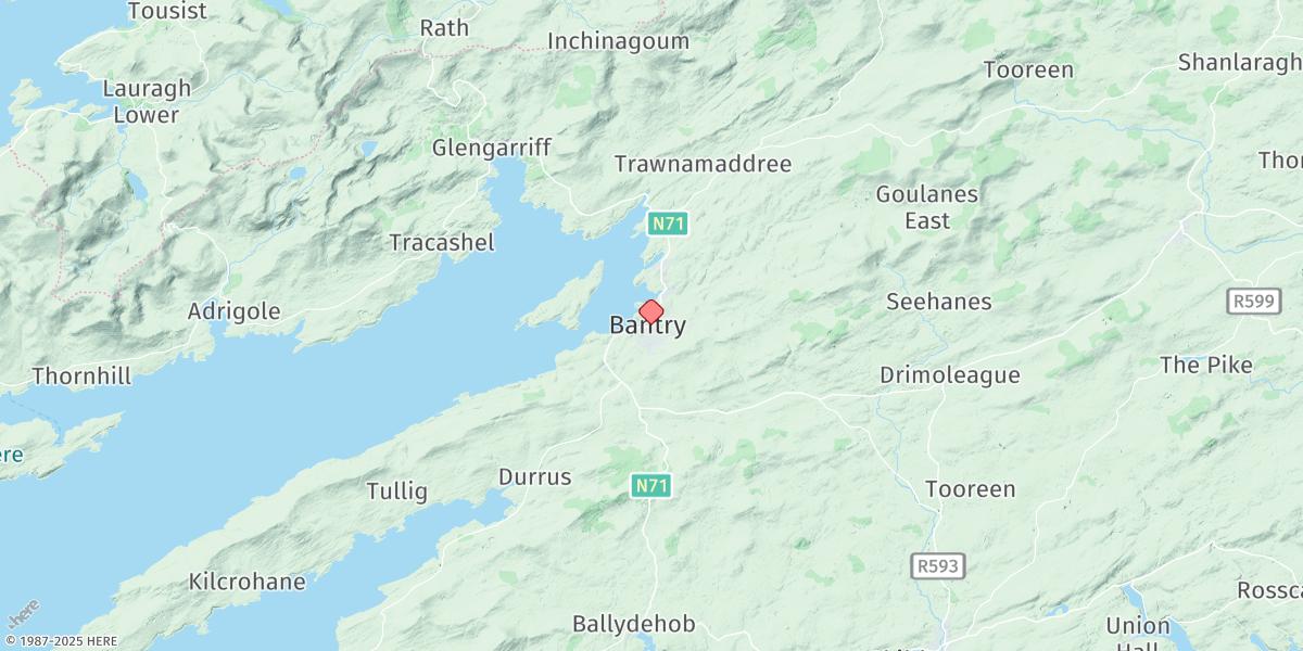 Map of Bantry
