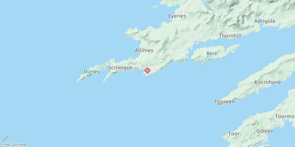 Map of Black Ball Harbour
