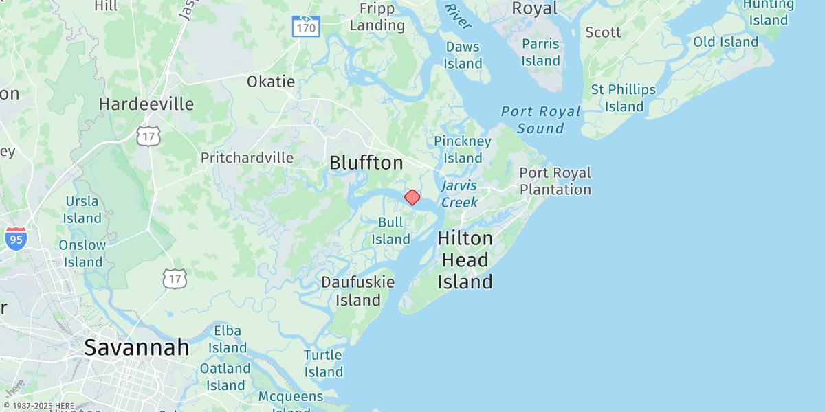 Map of Bull Island North