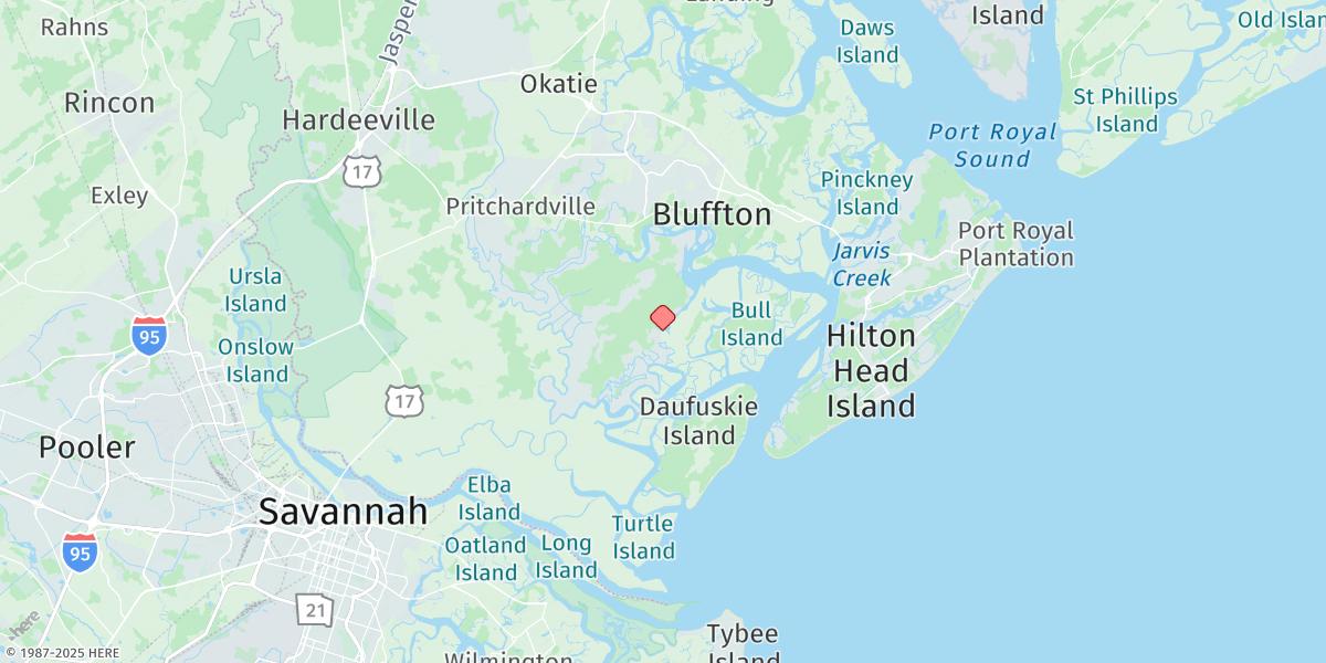 Map of Moreland Cemetery