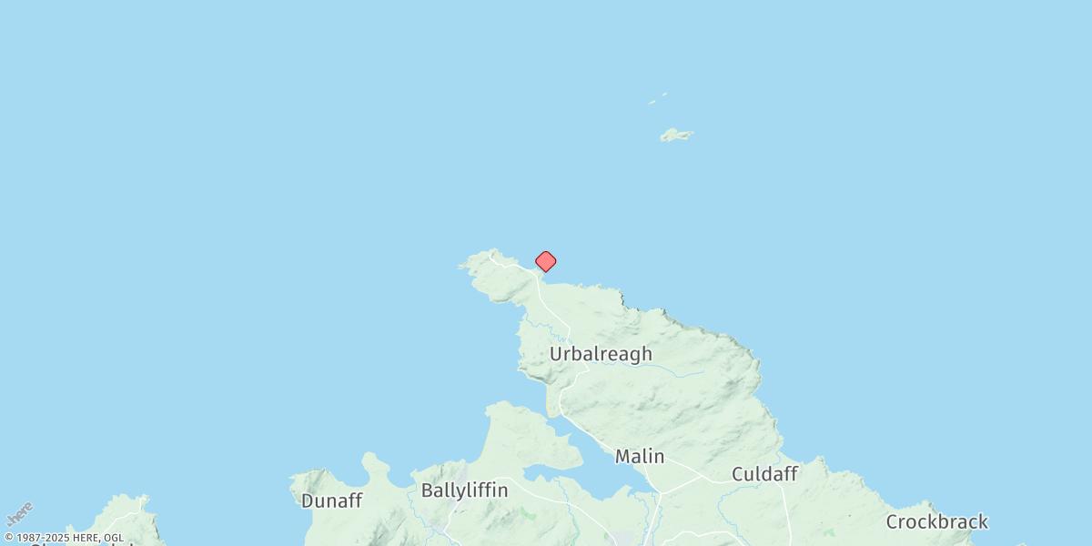 Map of Bulbinbeg