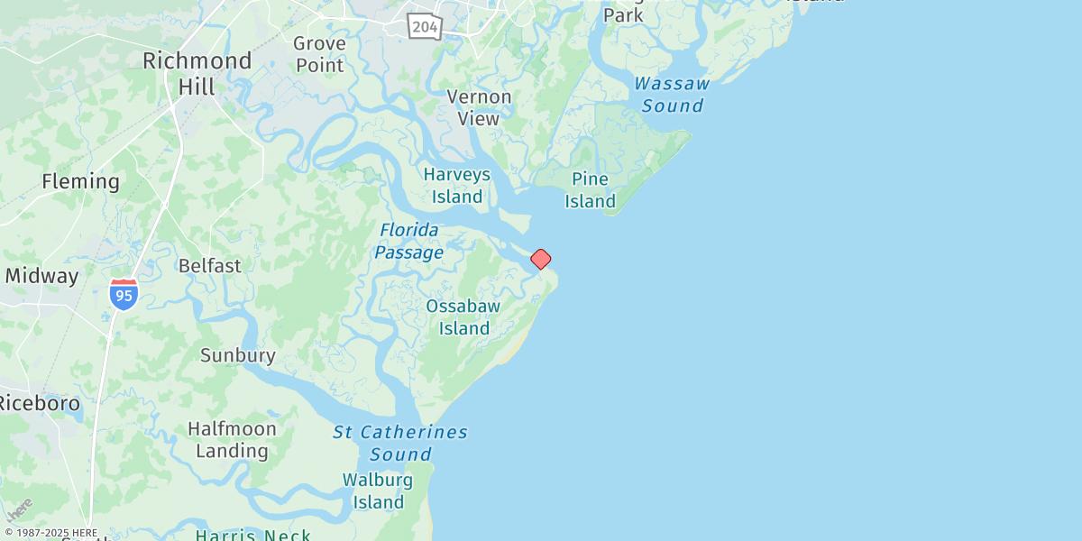 Map of Bradley Point, Bradley River