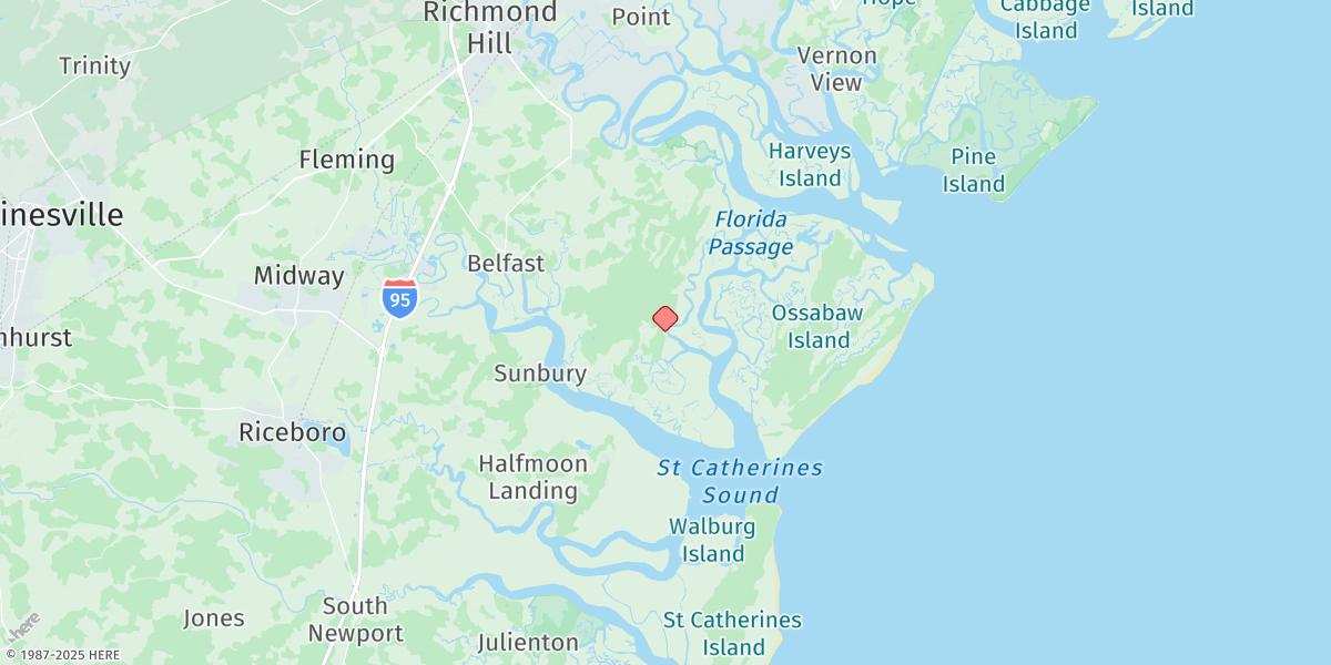Map of Kilkenny Club, Kilkenny Creek