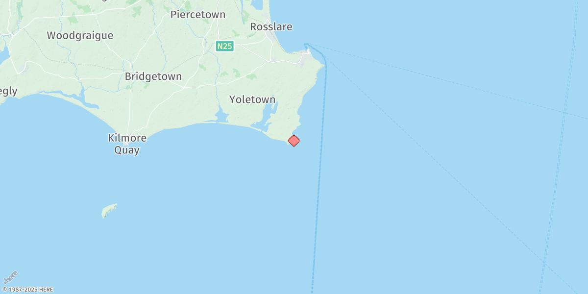 Map of Carnsore Point