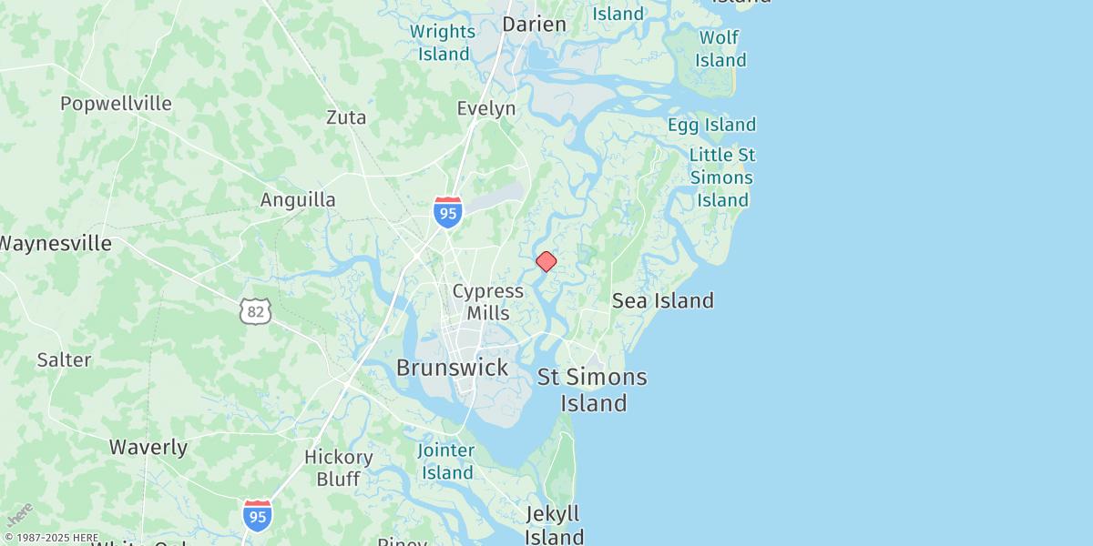 Map of Mackay River (Daymark 239)