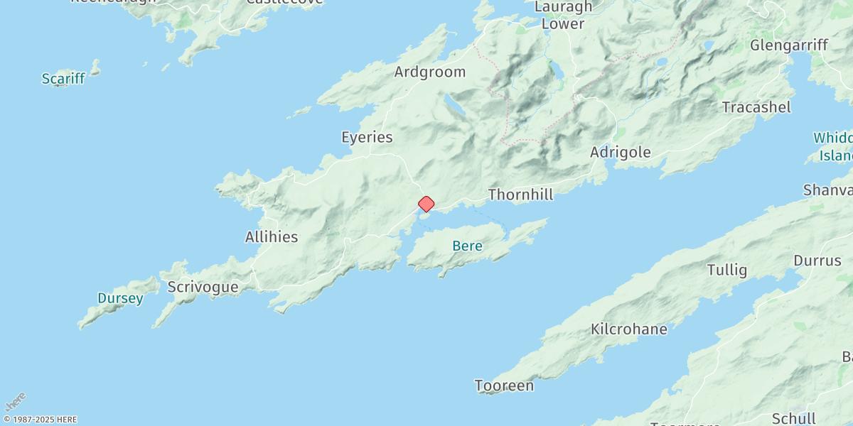 Map of Castletown Bearhaven