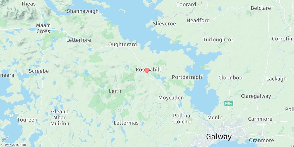 Map of Clifden Bay