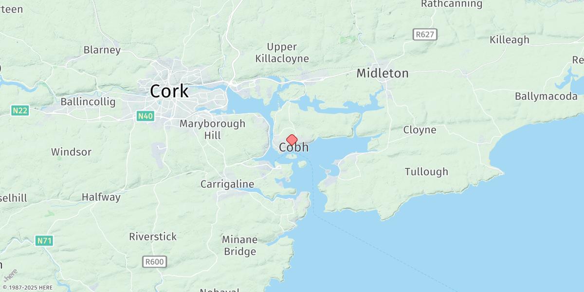 Map of Cobh