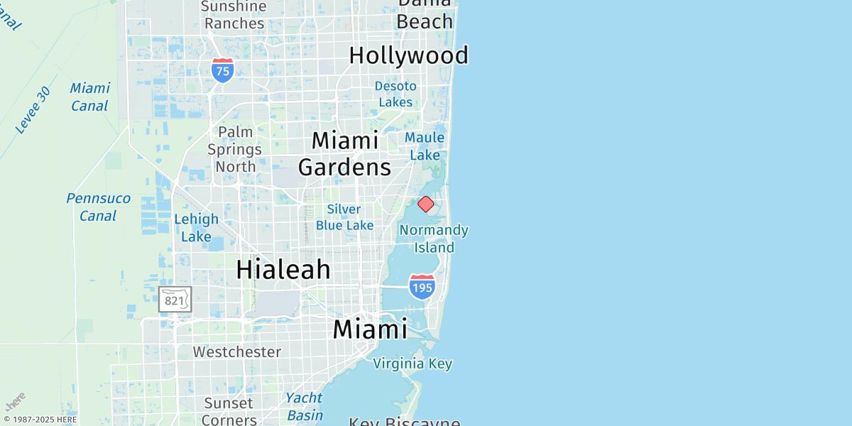 Map of Indian Creek Golf Club, Icww
