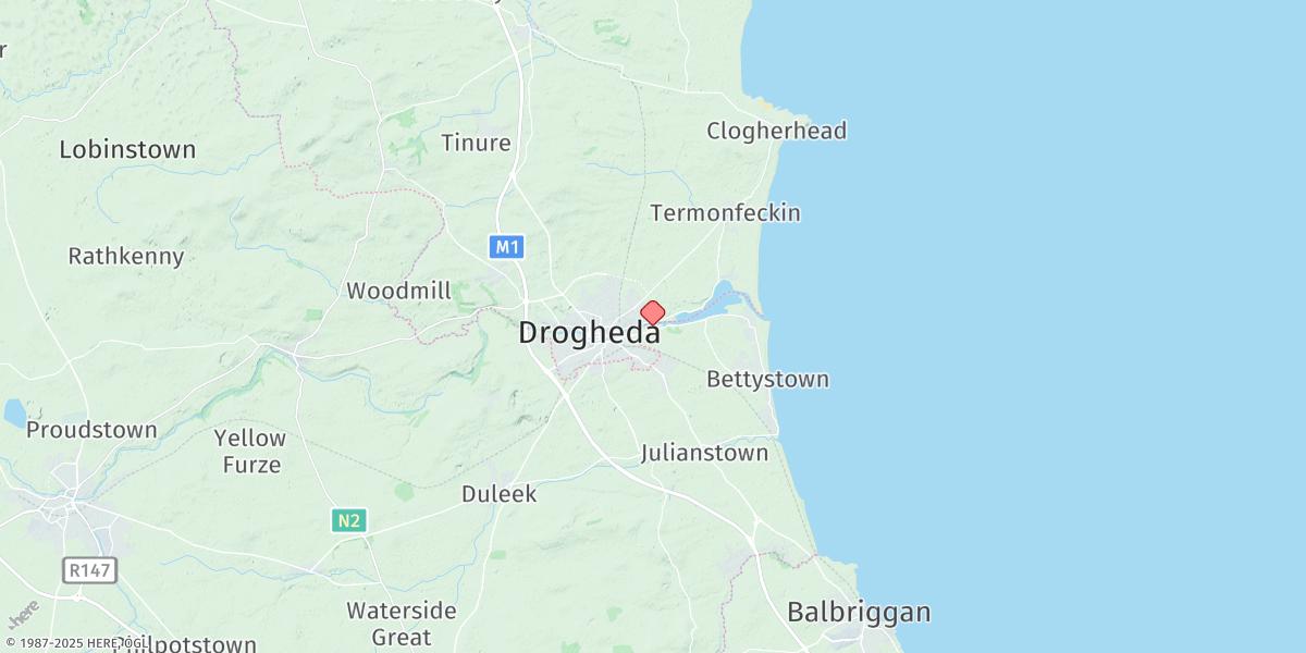 Map of Drogheda