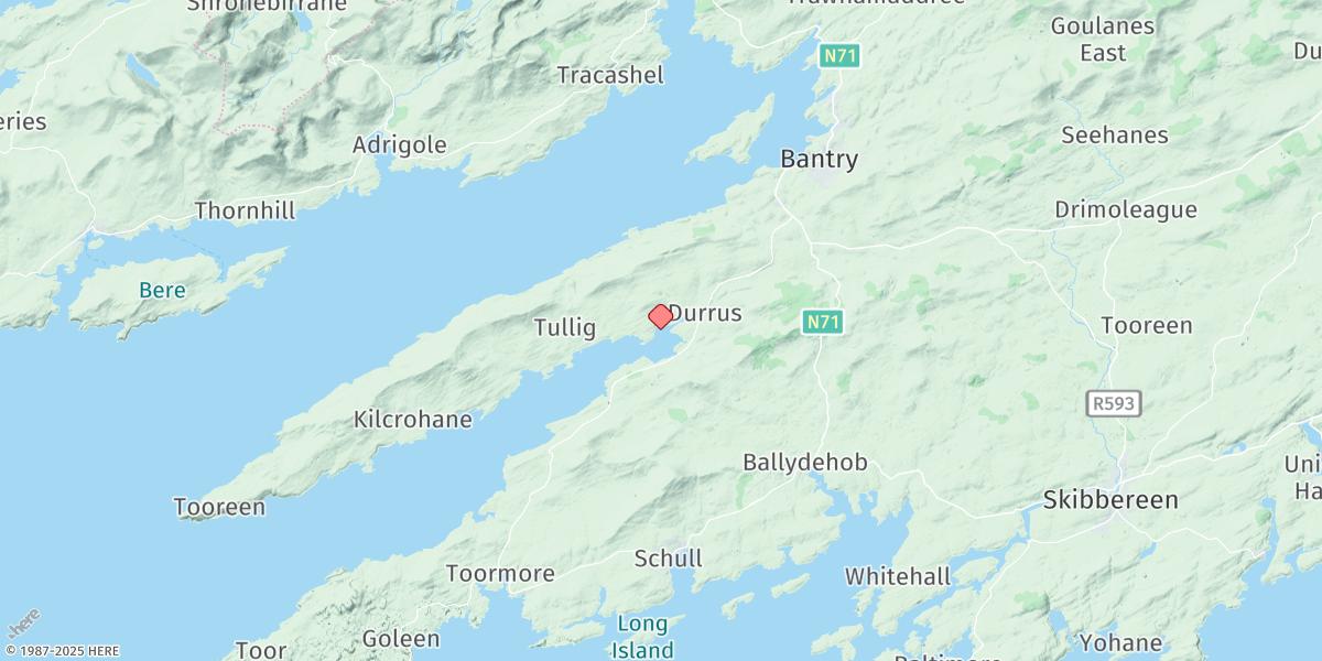 Map of Dunbeacon Harbour