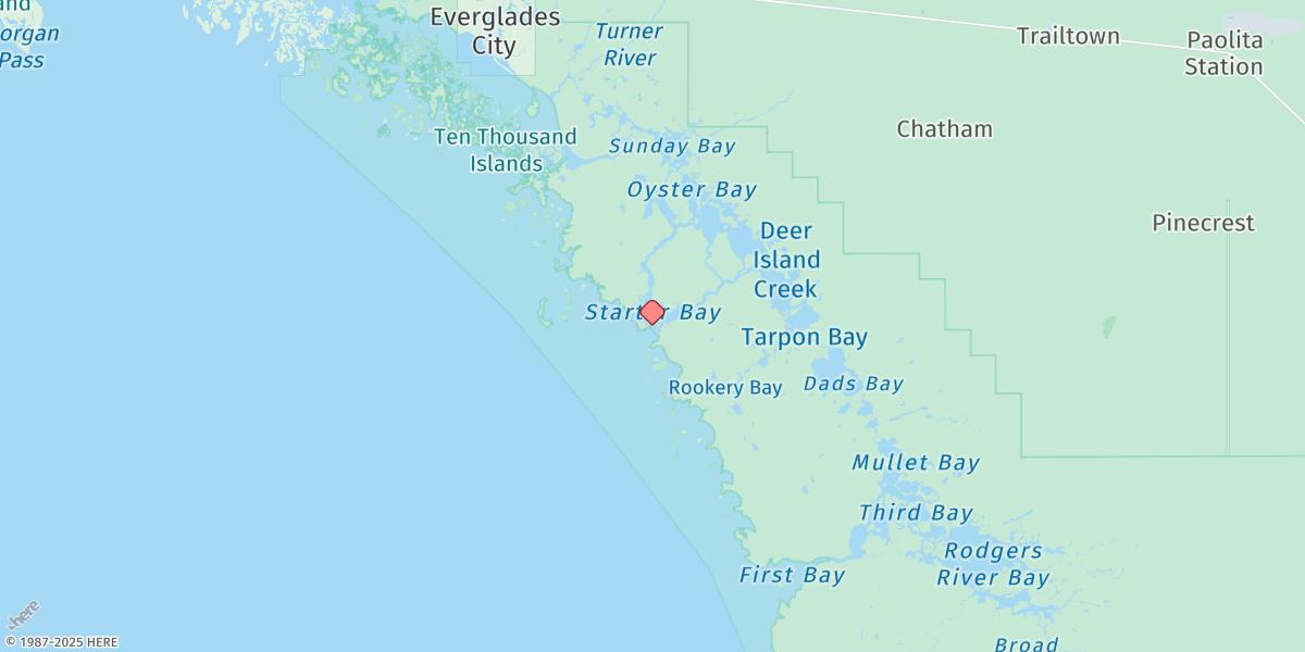 Map of Chatham River Entrance