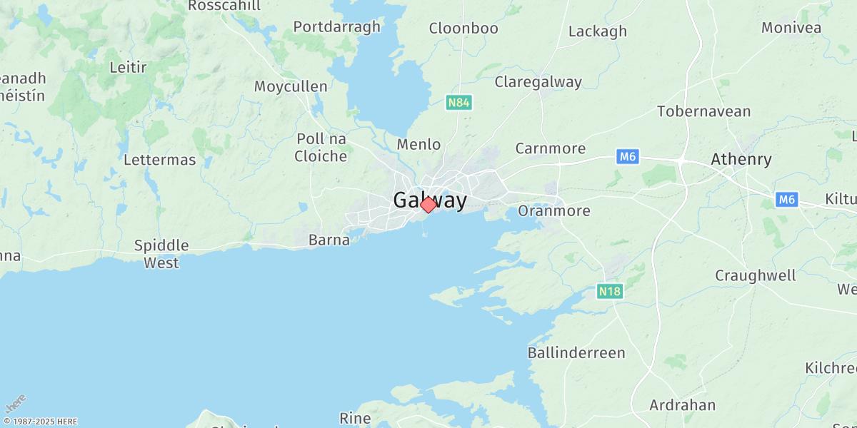 Map of Galway
