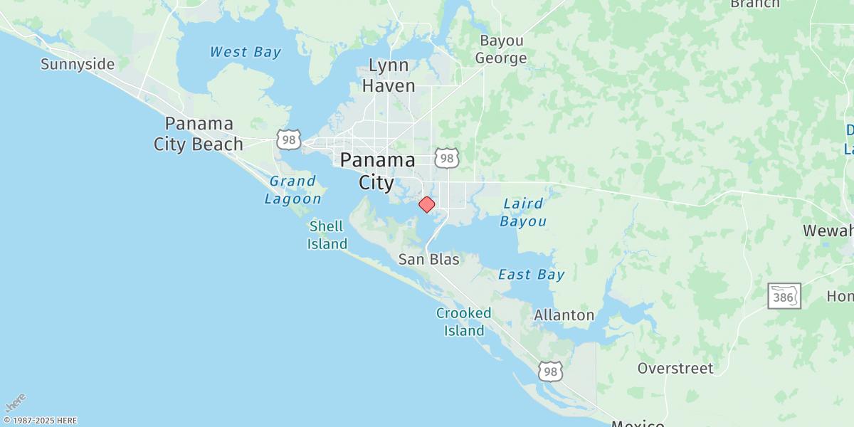 Map of Parker