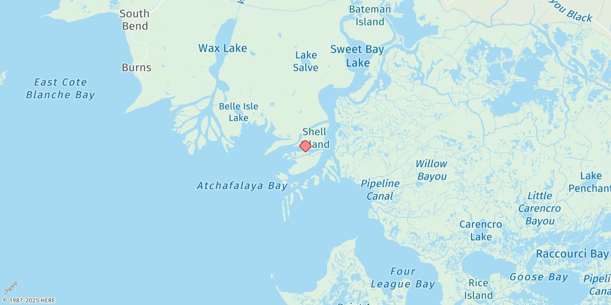 Map of Shell Island